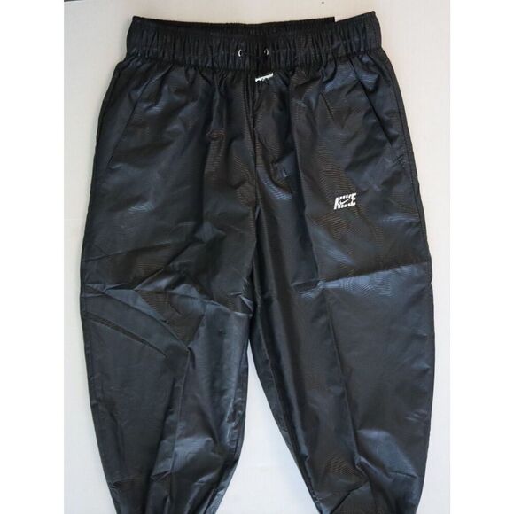 Nike DQ7038-010 Women Sz S Black Icon Clash Loose Fit Water Repellent Pants - Picture 7 of 13